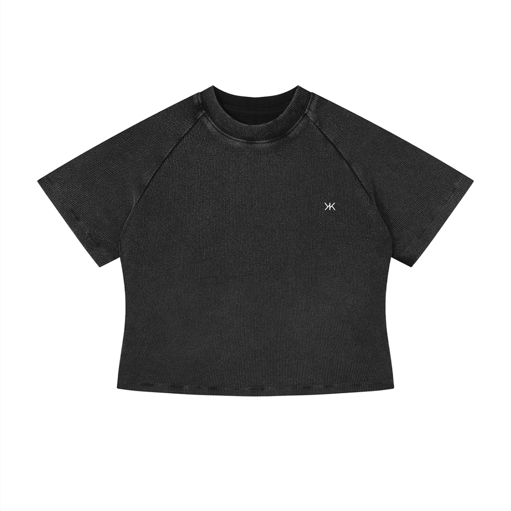 Women's Mineral Wash Crop T-Shirt