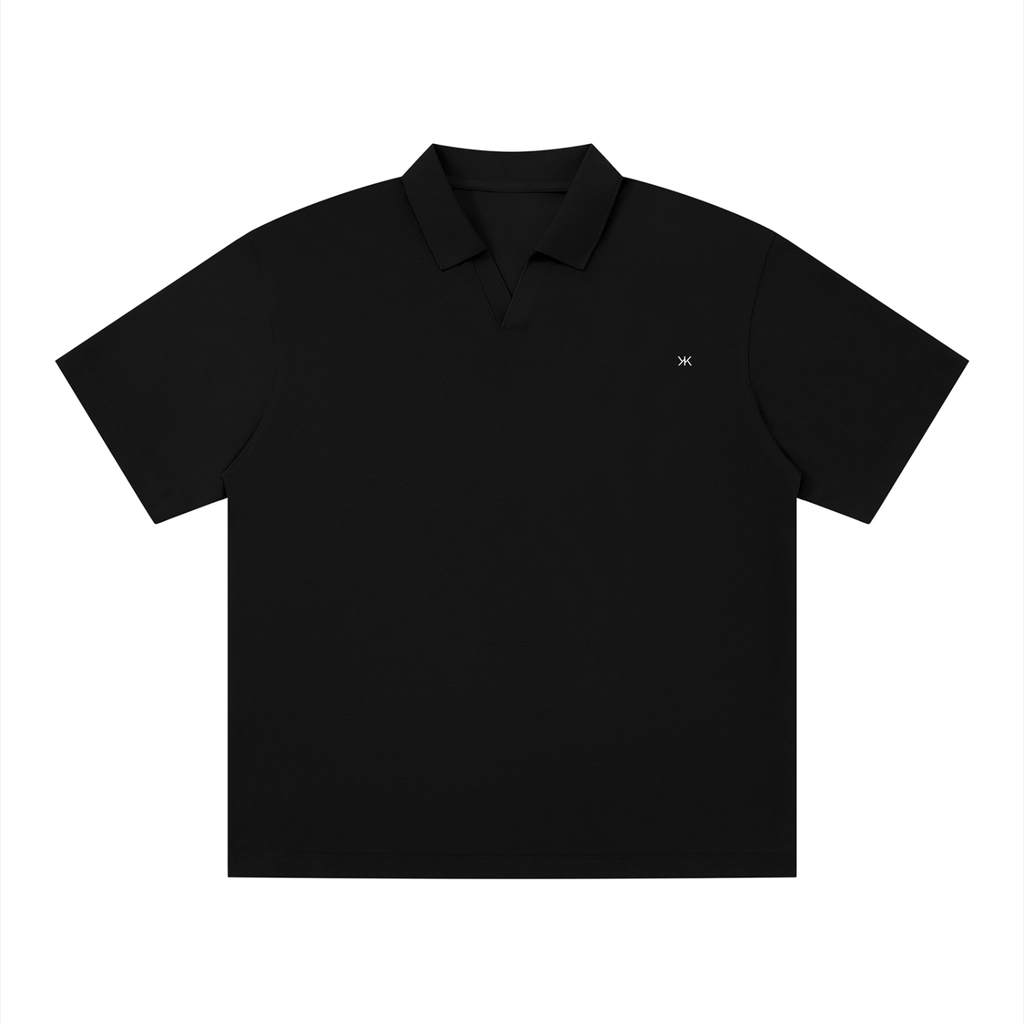 Men's Drop Shoulder Polo Shirt