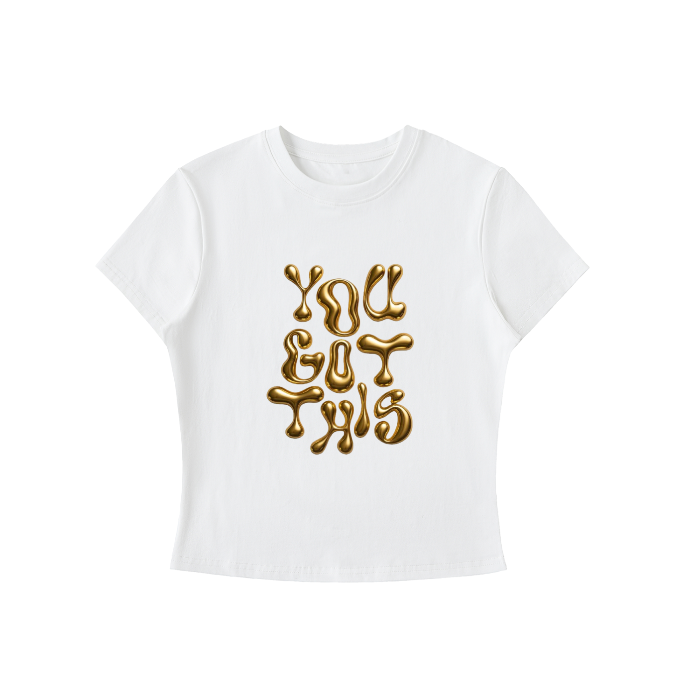 "You Got This" Essential Bodycon Crewneck T-Shirt