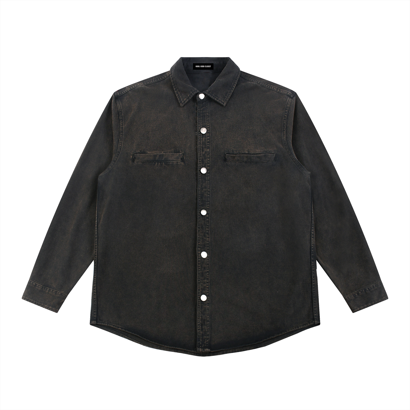 Unisex Denim Vintage Washed Heavyweight Jacket