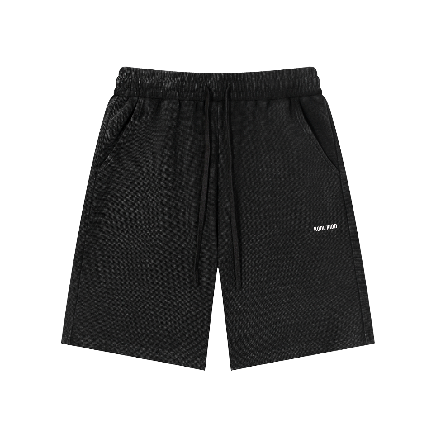 Mineral Wash Waffle Knit Shorts