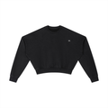Vintage Washed Cropped Sweatshirt
