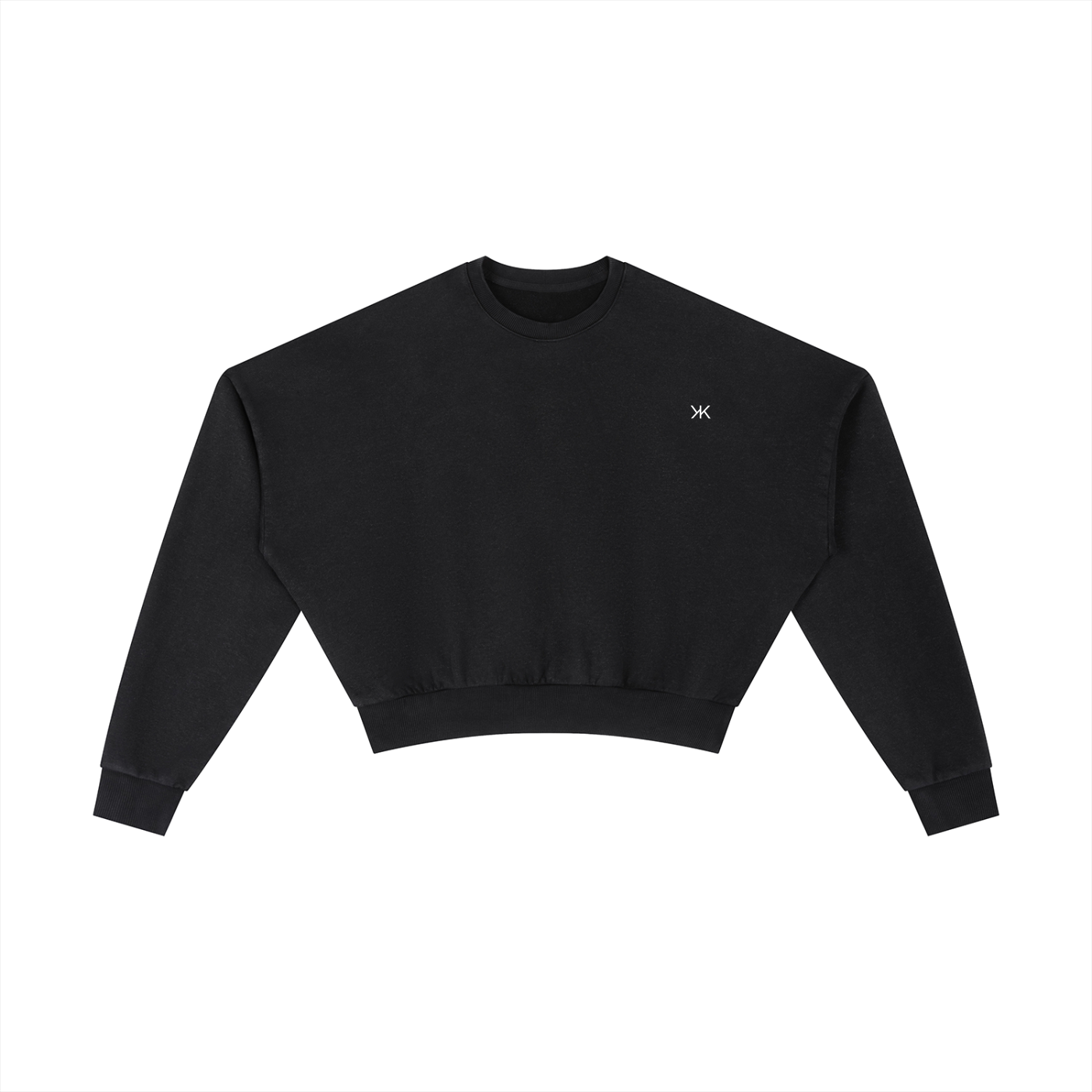 Vintage Washed Cropped Sweatshirt