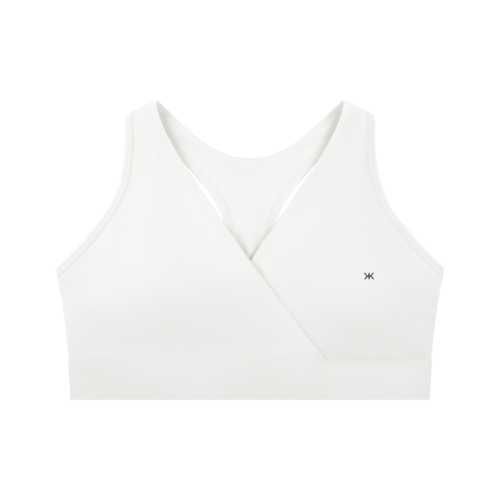 Women's Crossover V-Neck Sports Bra