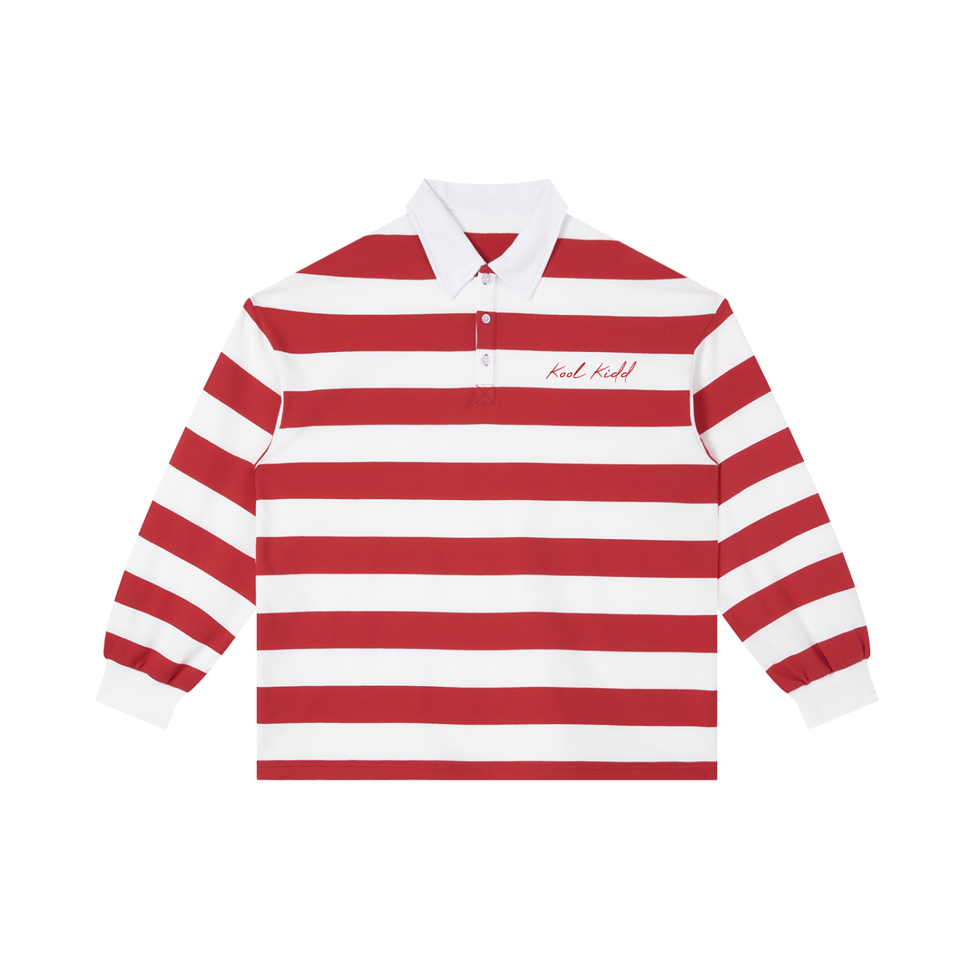Color Block Stripe Polo Shirt