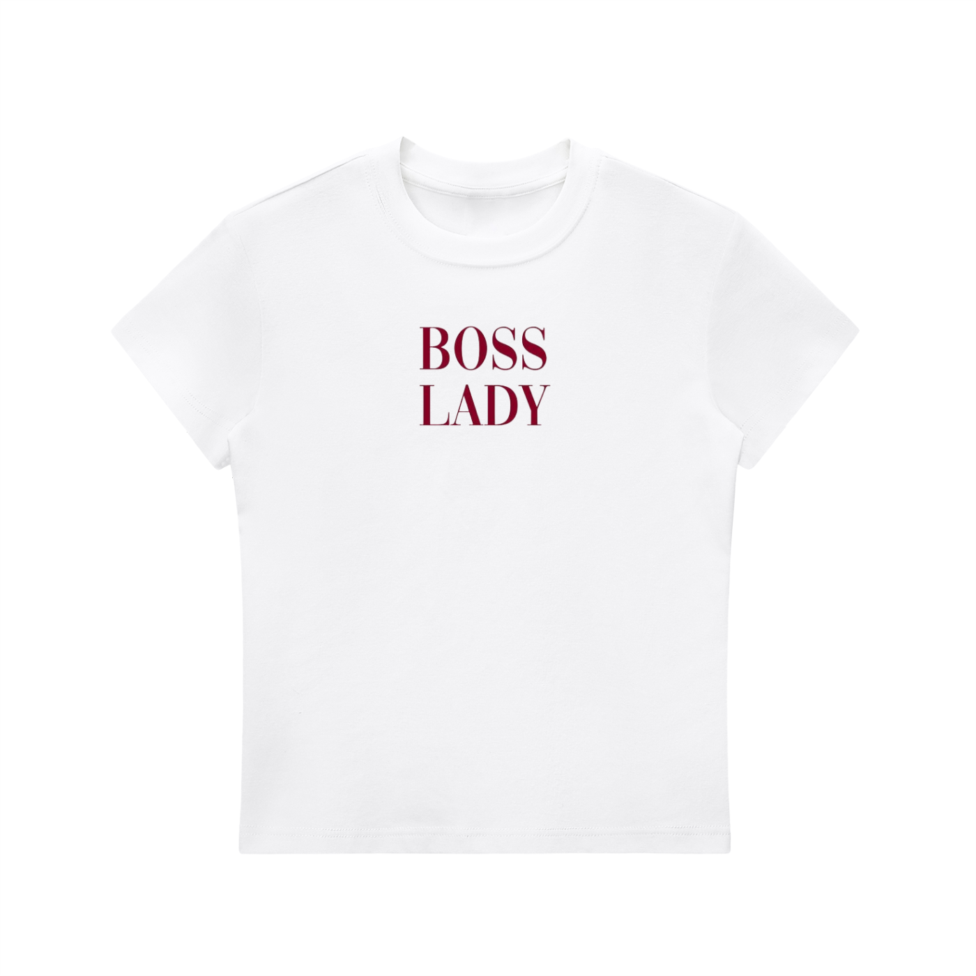 Essential Bodycon Crewneck T-Shirt