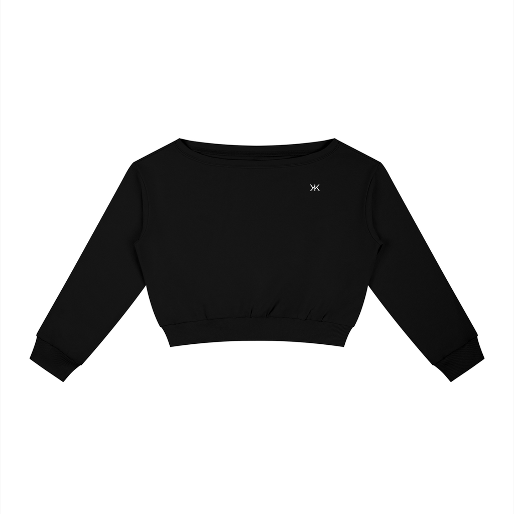 Women's Off-Shoulder Sweatshirt