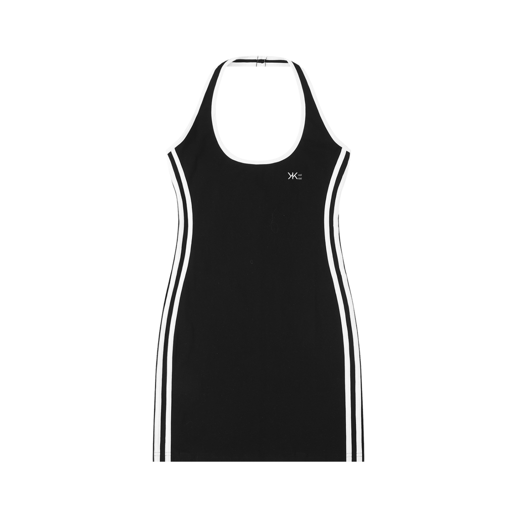 Women's Binding Tight Halter Dress