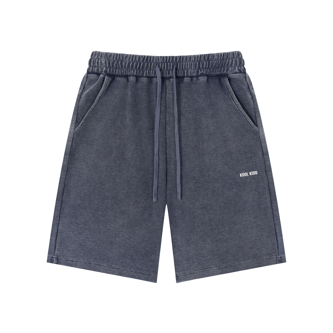 Mineral Wash Waffle Knit Shorts
