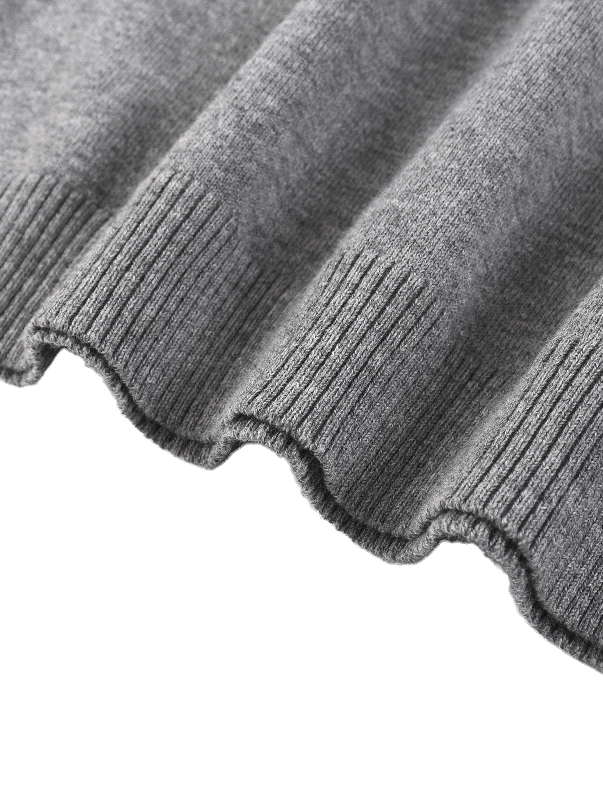 Cotton Knit Short Sleeve Henley T-Shirt