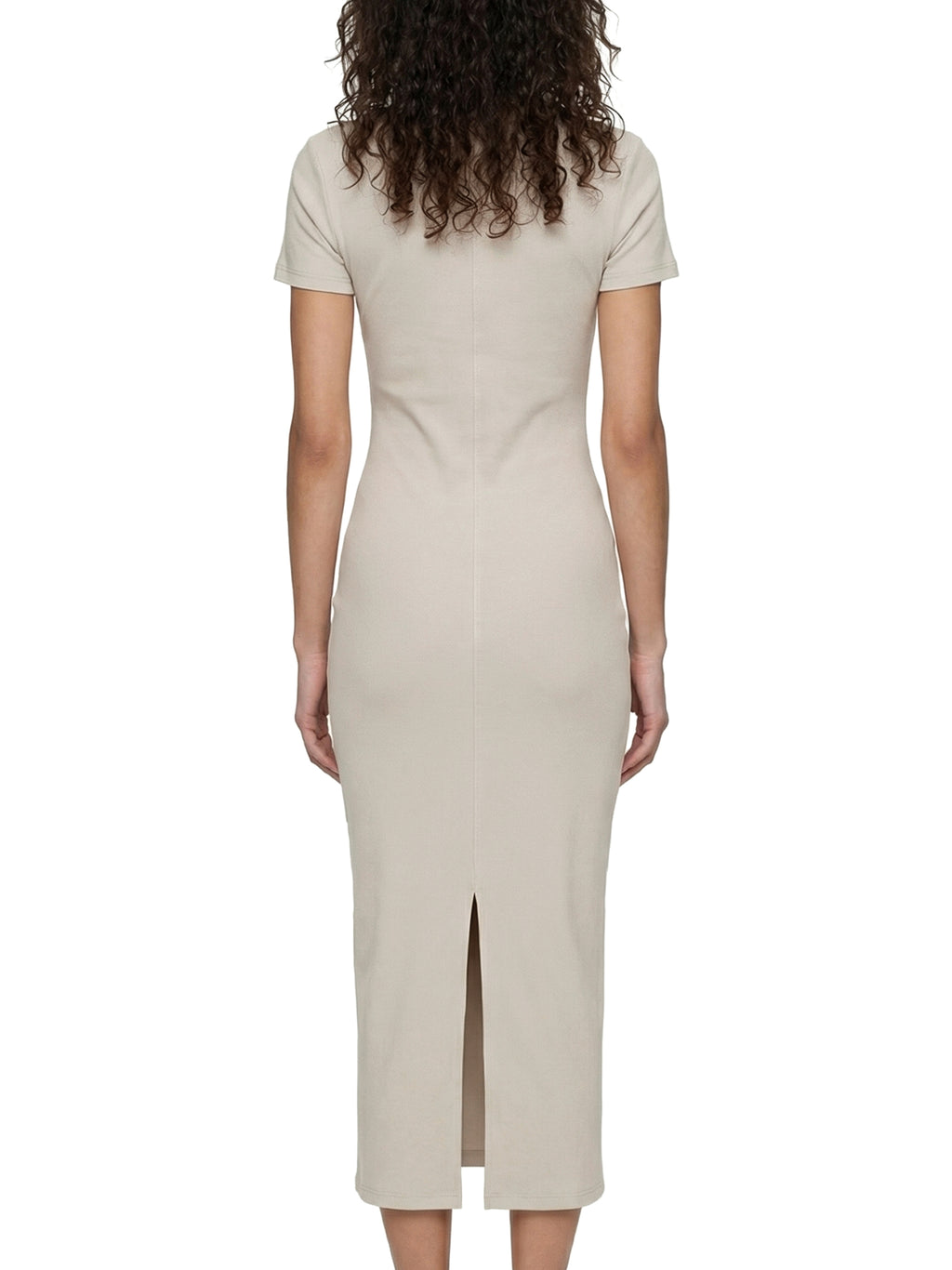 Women's V-Neck Short Sleeve Maxi Dress